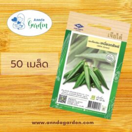 เมล็ดกระเจี๊ยบเขียว เหนี่ยวทรัพย์ เจียไต๋_ 1ซอง